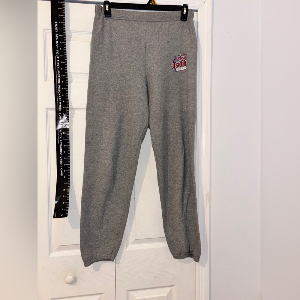 New heather Gray US open authentic Sweatpants ladies (intl) size small nwot - Picture 9 of 11